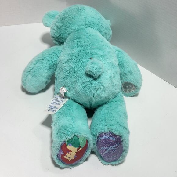 Little Mermaid Build A Bear Retired 2015 Ariel Aqua Sparkle Shiny - Picture 7 of 8